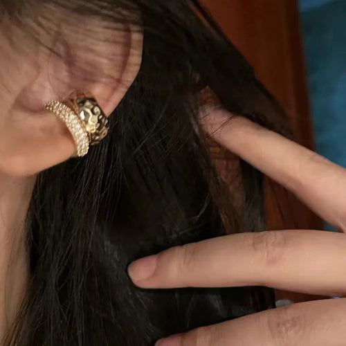 Ear Cuff Sin Pendiente Estilo Minimalista