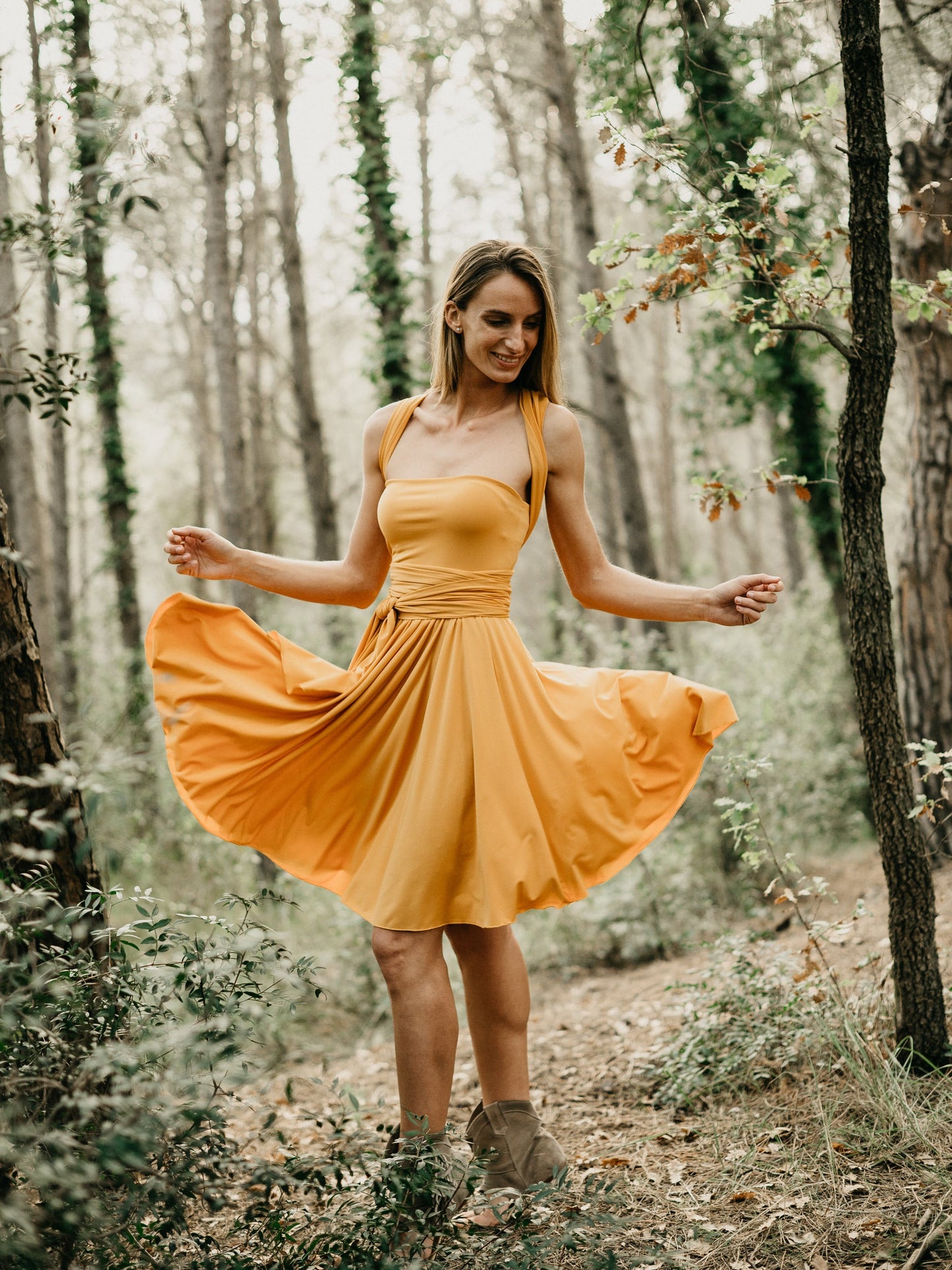 Vestido Corto Multi-Posición Infinity