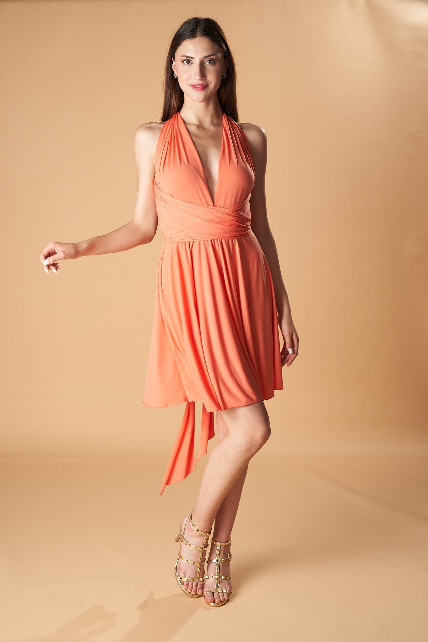 Vestido Corto Multi-Posición Infinity
