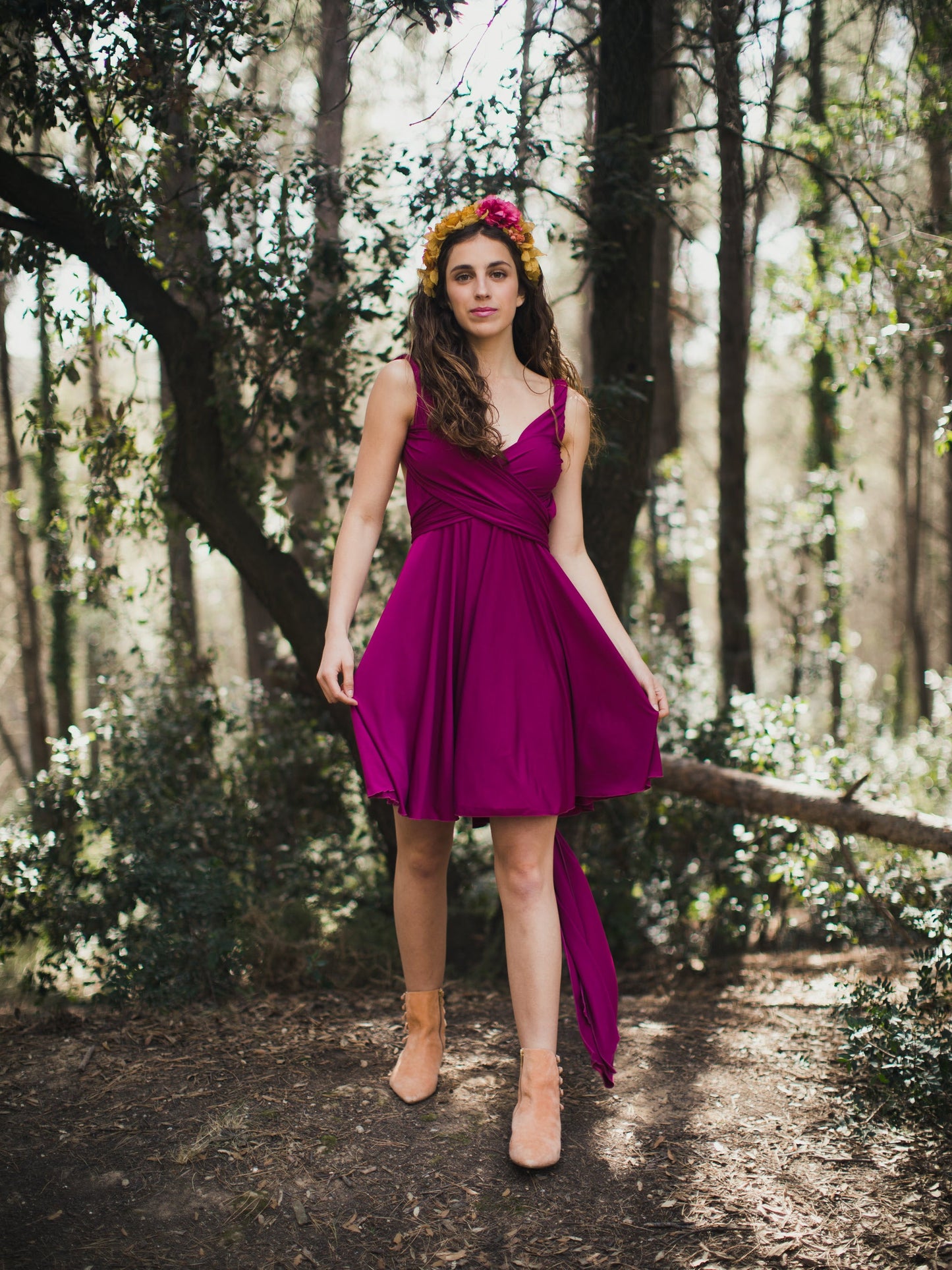 Vestido Corto Multi-Posición Infinity