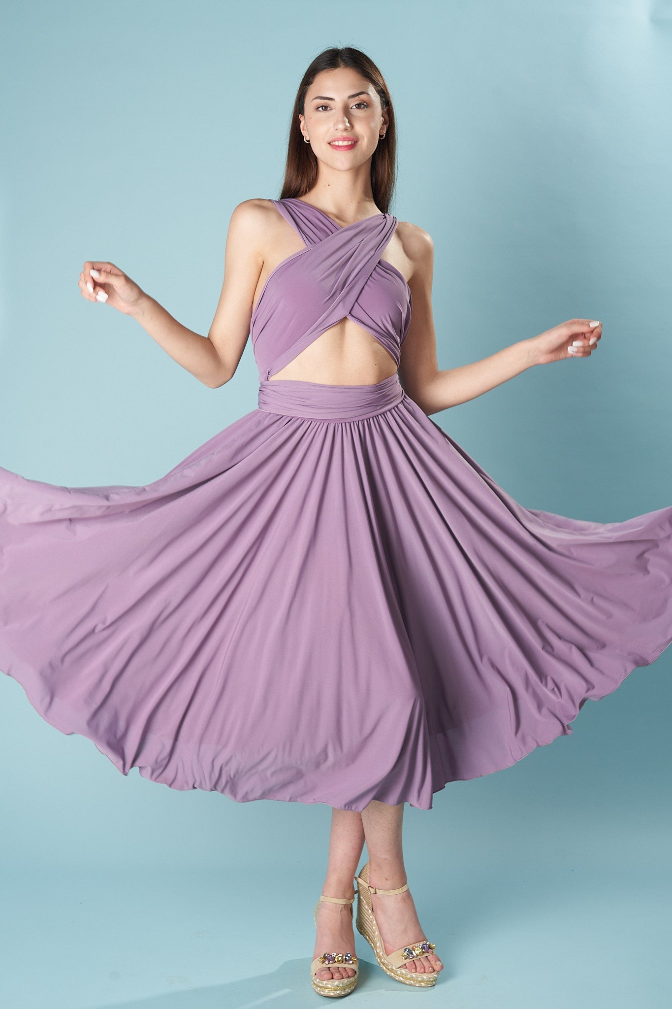 Vestido Cocktail Multi-Posición Infinity
