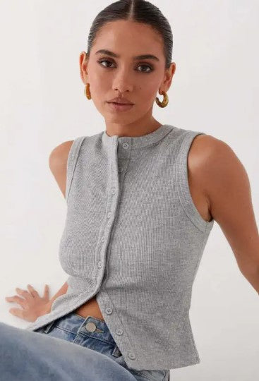 Chaleco Sin Mangas Versátil Mujer