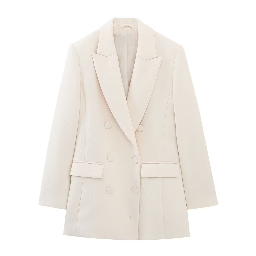 Conjunto de Blazer de Doble Botonadura