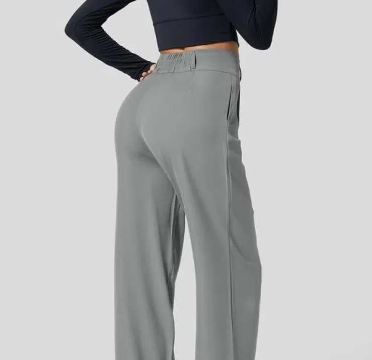 Pantalones Elegantes Poliéster Corte Favorecedor