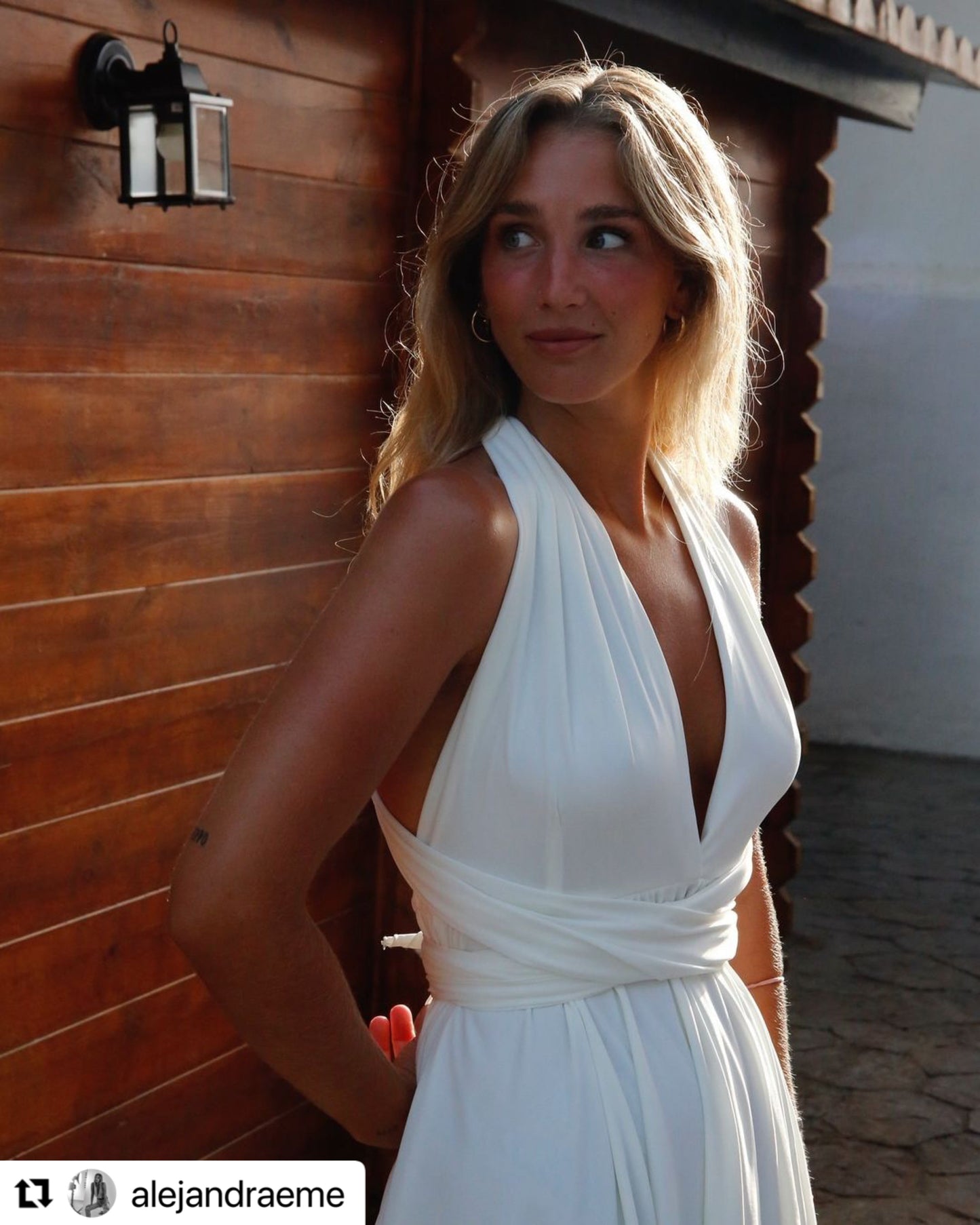 INFINITY MINI DRESS BRIDE-2