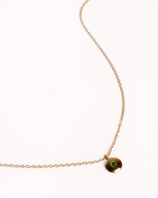 Collar Mayo Baño Oro 18K Minimalista