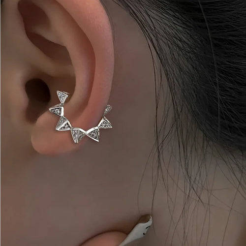 Ear Cuff Sin Pendiente Estilo Minimalista
