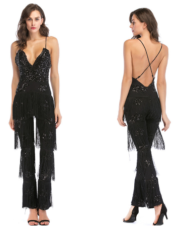 Conjunto Off-Shoulder Top y Pantalón Pernera Ancha